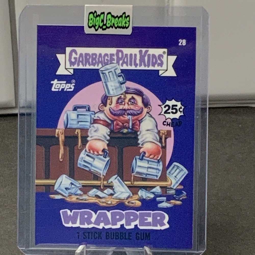 2024 Garbage Pail Kids Game Over Level 6 Wrapper Card #28 Tapped Tapper